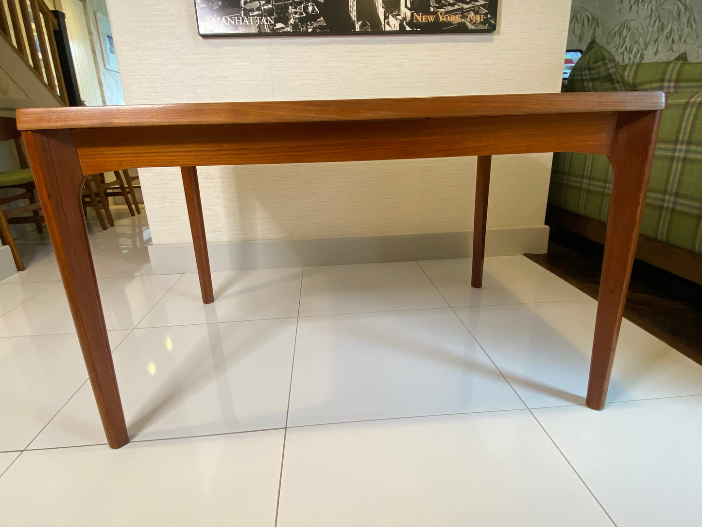 Extendable Dining Table by Henning Kaerjnulf for Vejle Stole Møbelfabrik, 1960