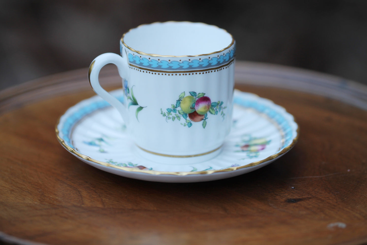 Vintage Coffee Cup and Saucer - Spode Trapnell Sprays England