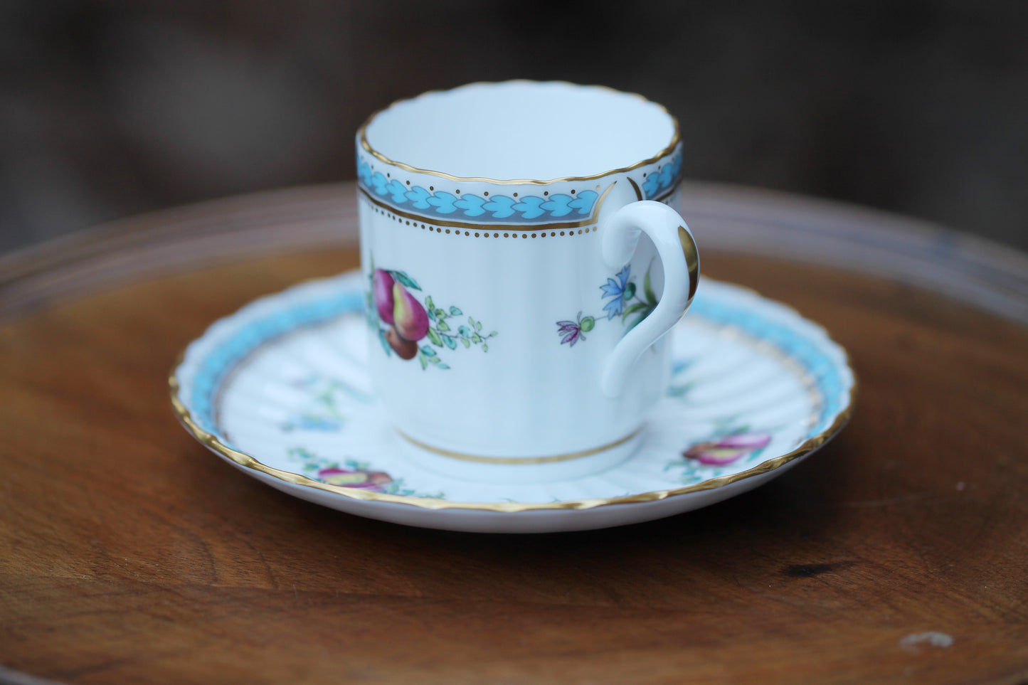 Vintage Coffee Cup and Saucer - Spode Trapnell Sprays England