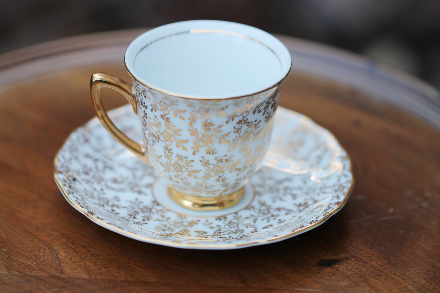 Vintage Coffee Cup and Saucer - RGK Czechoslovakia ZIMCO