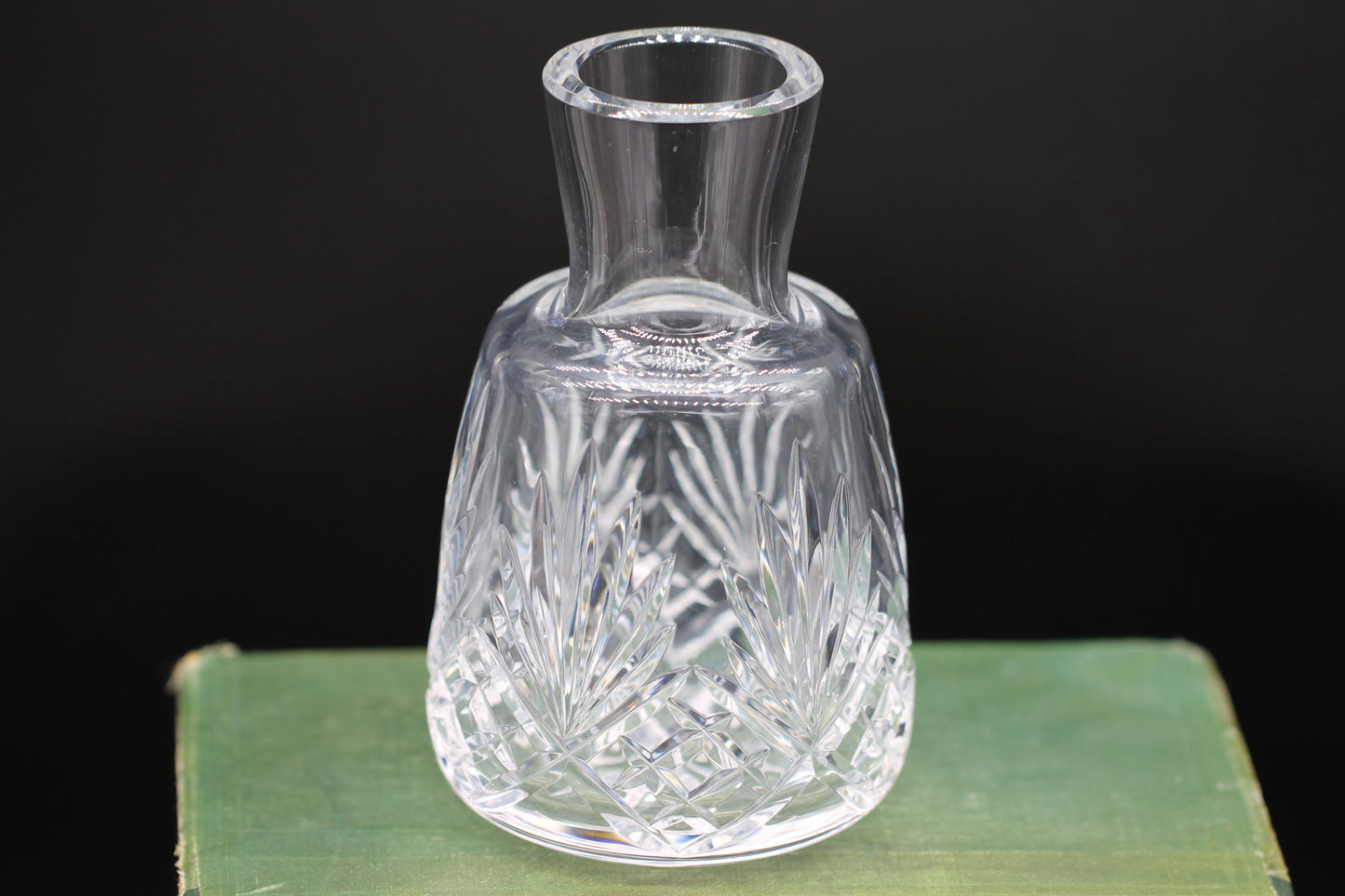 Lead Crystal Cut Wine Carafe / Decanter - Half a Litre