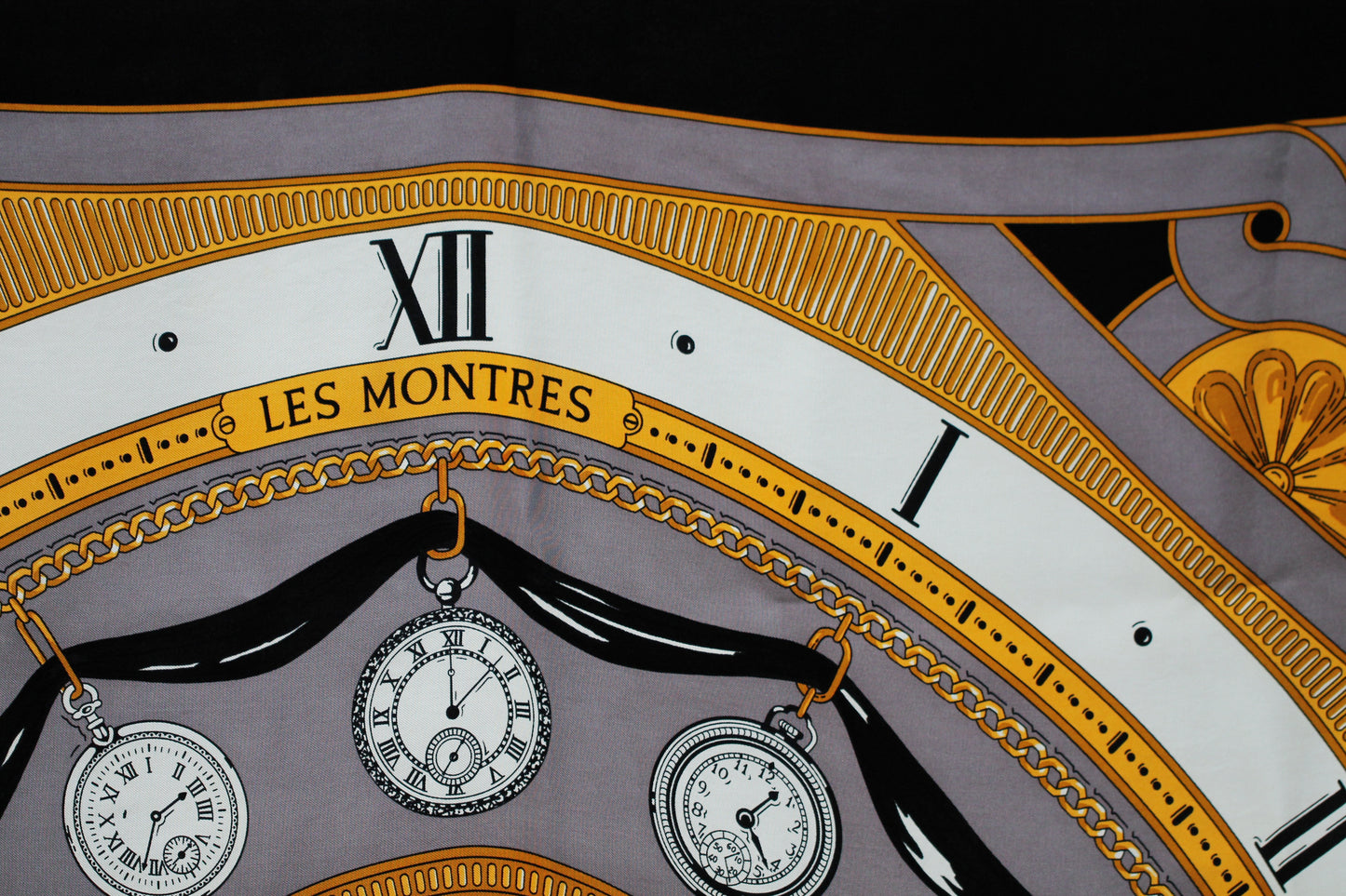 Vintage Manolo Borromeo Silf Scark 'Les Montres' (The Watches)